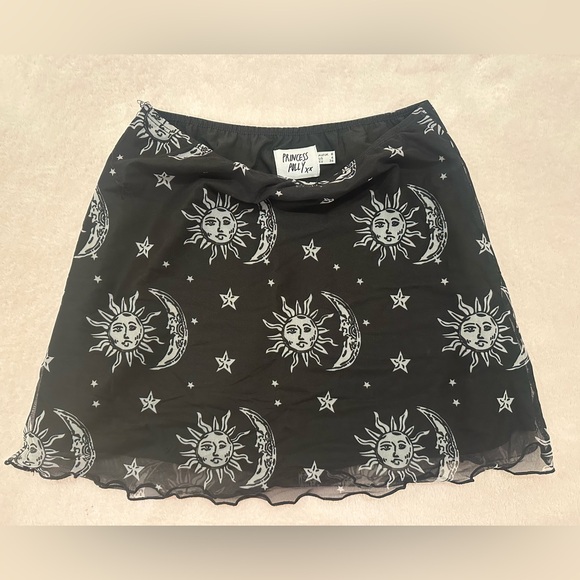 Princess Polly Boho Sun/Moon/Star Skirt - Picture 1 of 1